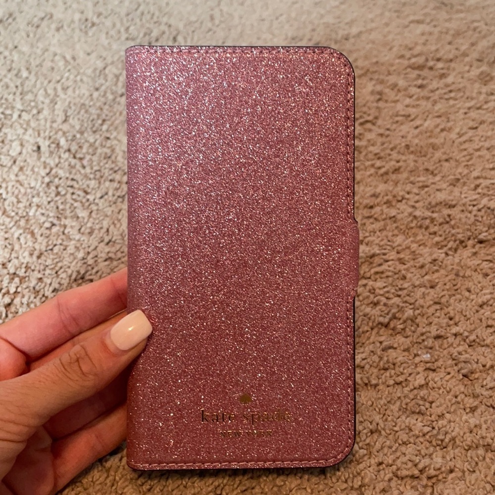 Pink Kate Spade iphone 11 pro folio case